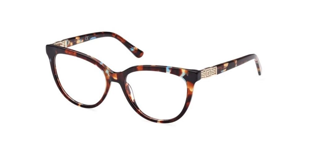 NEW Guess GU2942 056 Blue and brown tortoiseshell eye glasses